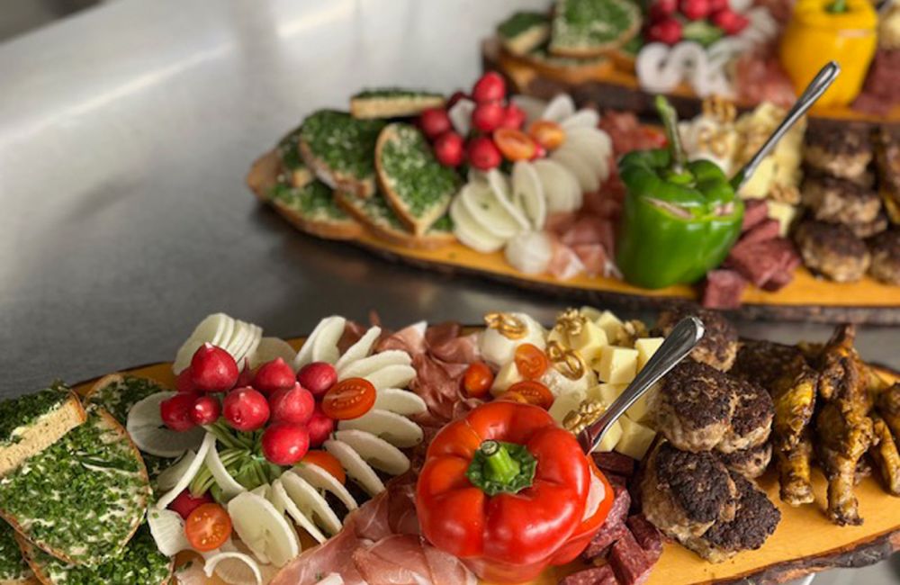 Brotzeitbrett im Hotel am Kamin