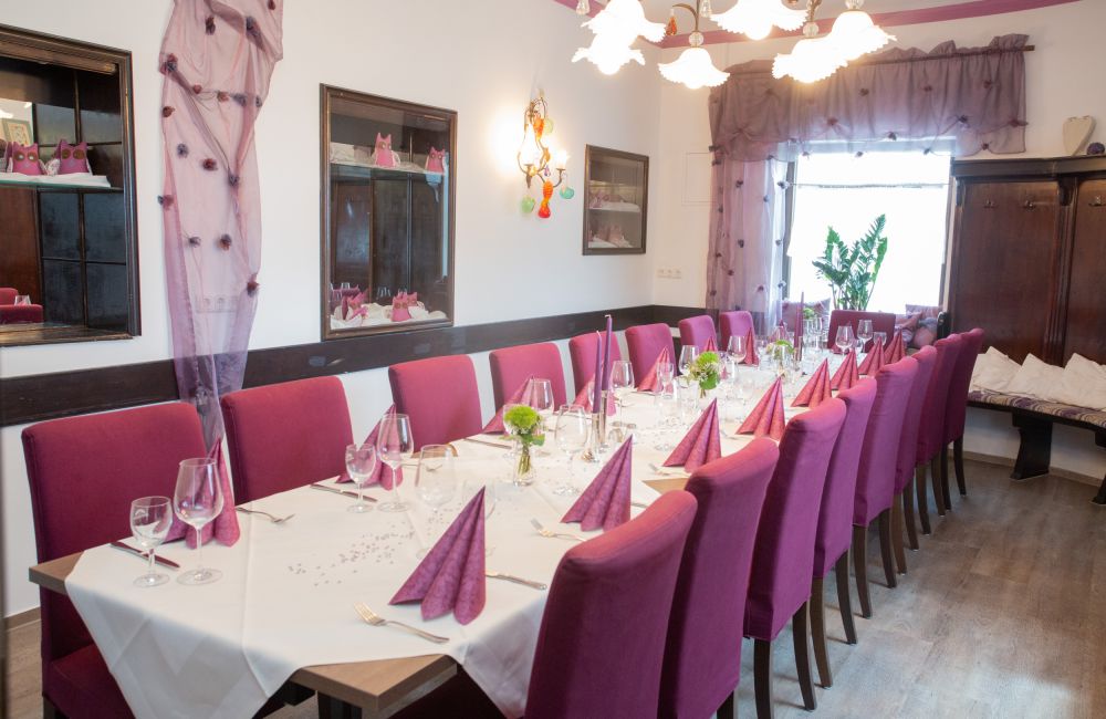 Hotel am Kamin - Raum Fonte für Feiern