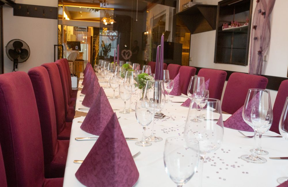 Hotel am Kamin - Raum Fonte für Feiern