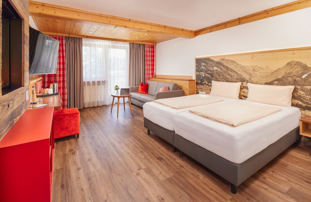 Hotel am Kamin - Landhaus Vierbettzimmer