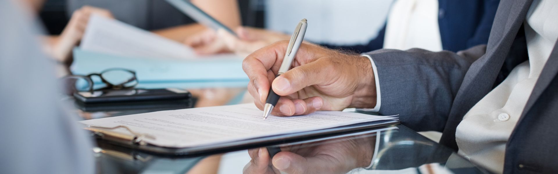 Meeting auf einer Tagung