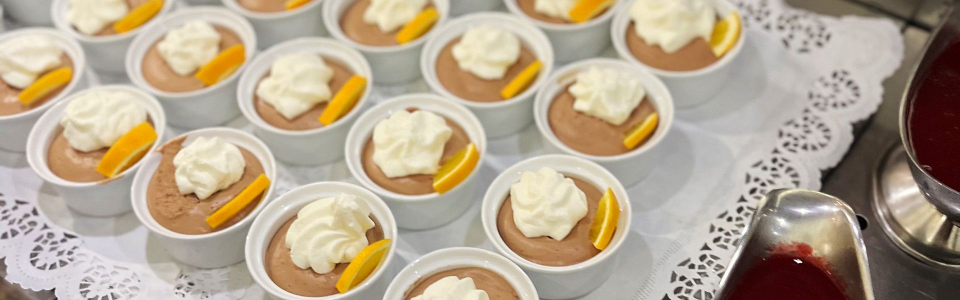 Schokocrem als Nachtisch