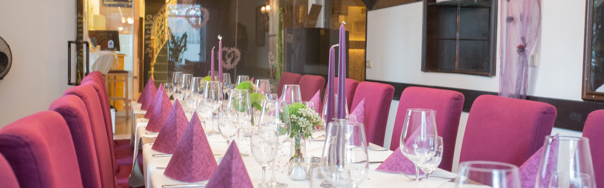 Hotel am Kamin - Raum Fonte für Feiern