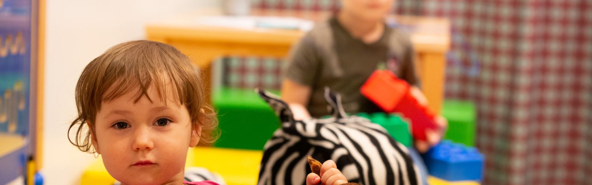 Spielzimmer für Kinder im Hotel am Kamin