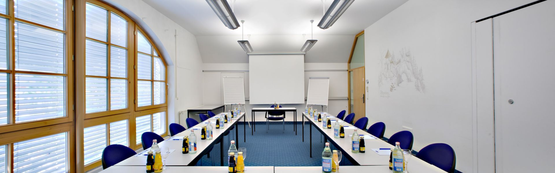 Tagungsraum im Hotel am Kamin