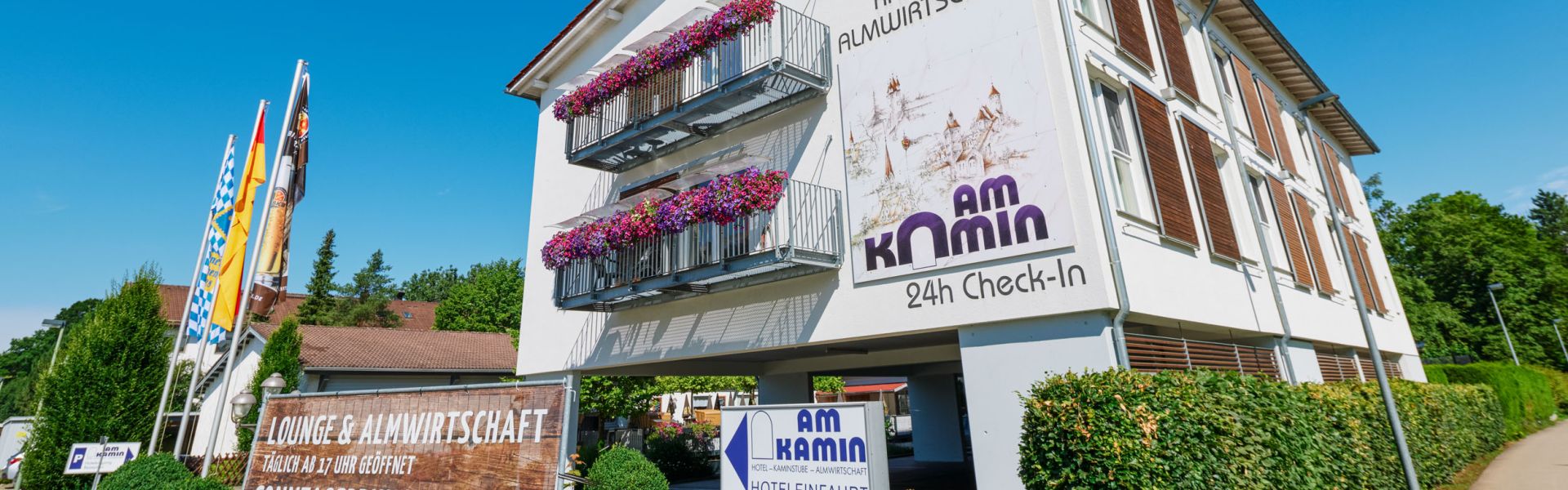 Hotel am Kamin - Aussenansichten