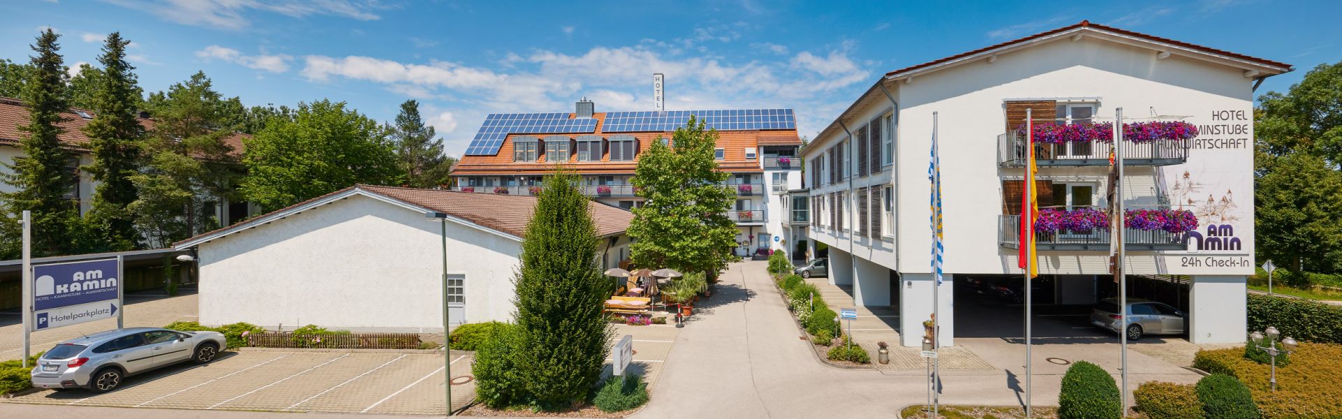 Hotel am Kamin - Aussenansichten