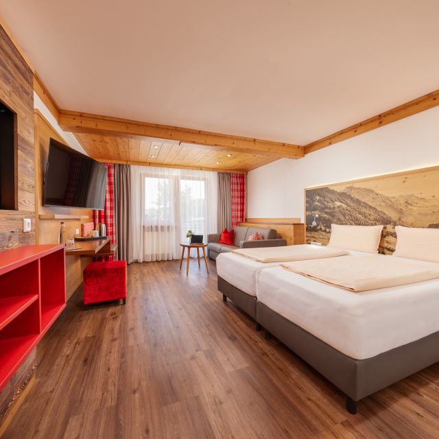 Hotel am Kamin - Landhaus Vierbettzimmer